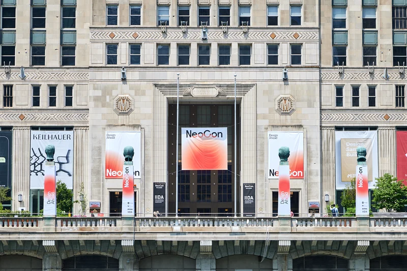 NeoCon, Illuminate at NeoCon, Neocon lighting show,